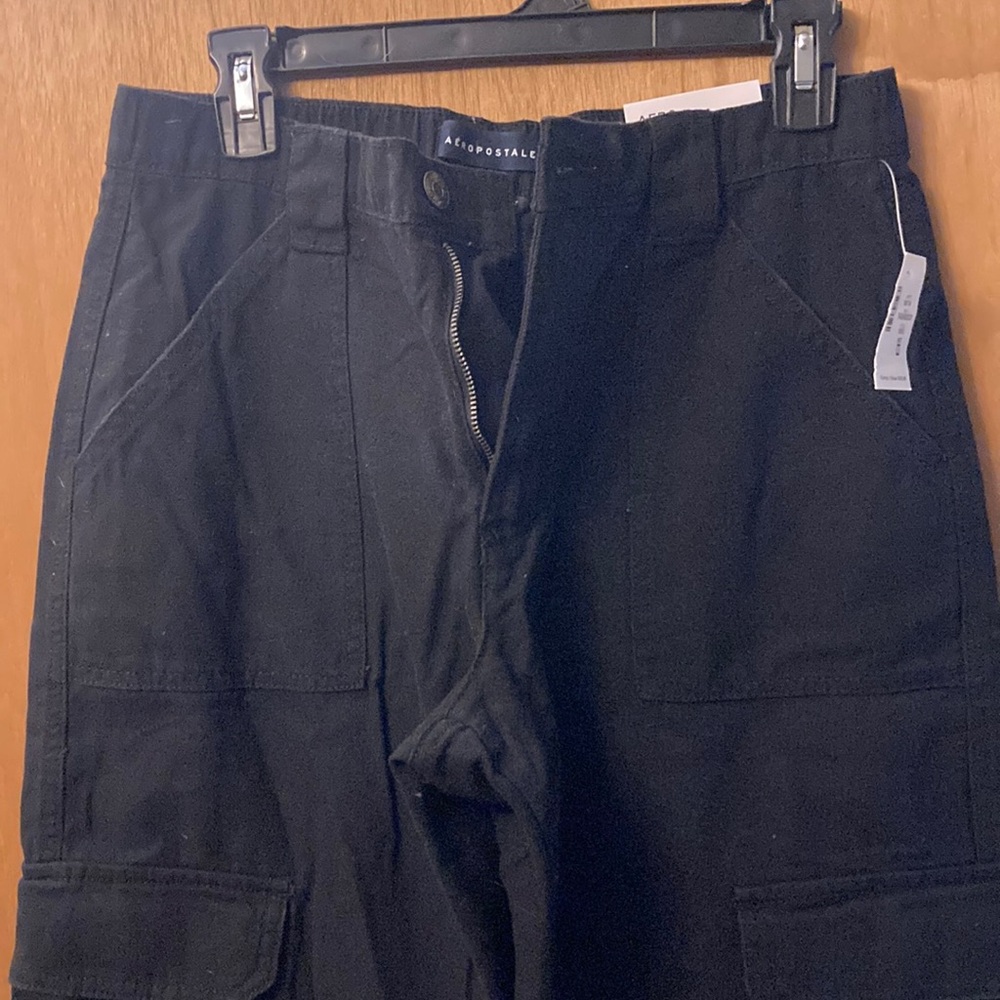 Aeropostale women’s midrise straight leg cargo non-stretch pant